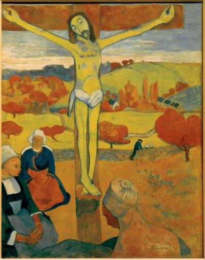 Gekreuzigter Christus oder Der gelbe Christus von Paul Gauguin